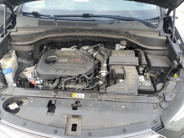 5XYZW4LA9JG555798 - 2018 HYUNDAI SANTA FE S 黑色 照片 11