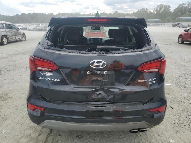 5XYZW4LA9JG555798 - 2018 HYUNDAI SANTA FE S 黑色 照片 6