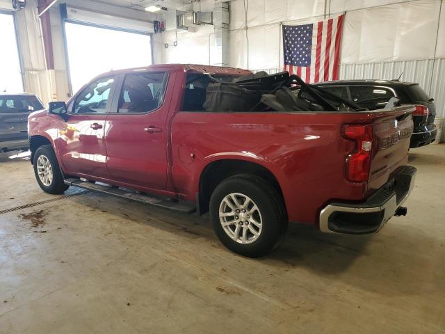 1GCUYDED3LZ318627 - 2020 CHEVROLET SILVERADO K1500 LT RED photo 2