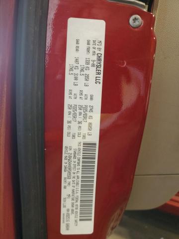 2V8HW54X49R509568 - 2009 VOLKSWAGEN ROUTAN SEL Czerwony zdjęcie 14