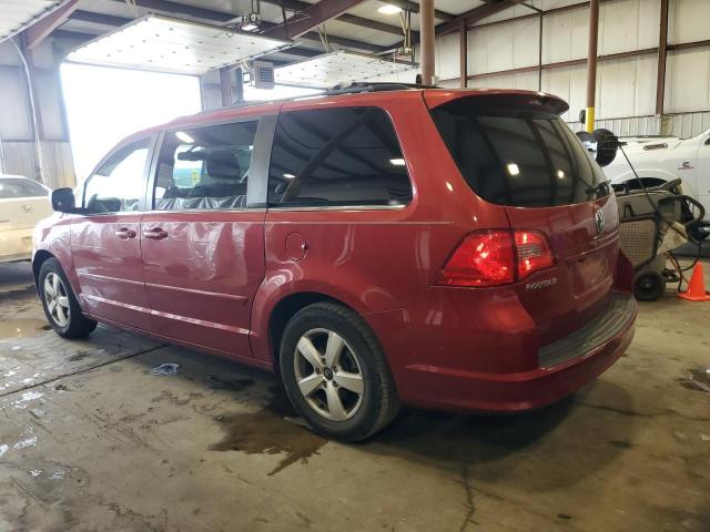 2V8HW54X49R509568 - 2009 VOLKSWAGEN ROUTAN SEL Czerwony zdjęcie 2