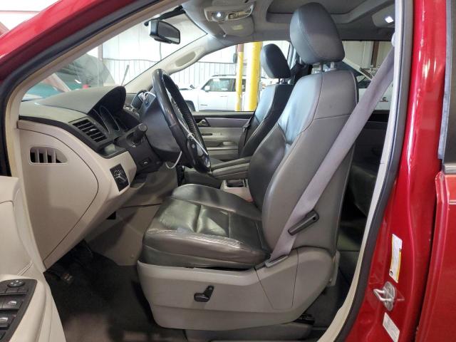 2V8HW54X49R509568 - 2009 VOLKSWAGEN ROUTAN SEL Czerwony zdjęcie 7