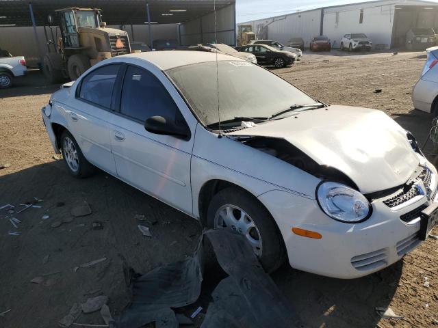 1B3ES56C55D267392 - 2005 DODGE NEON SXT WHITE photo 4