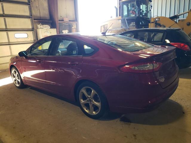 3FA6P0HR3DR324192 - 2013 FORD FUSION SE BURGUNDY photo 2