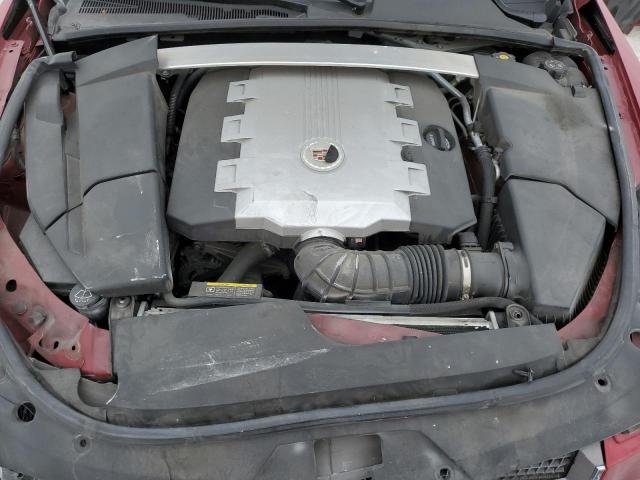 1G6DF577890140152 - 2009 CADILLAC CTS RED photo 11