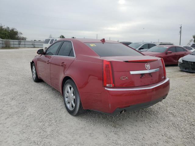 1G6DF577890140152 - 2009 CADILLAC CTS RED photo 2