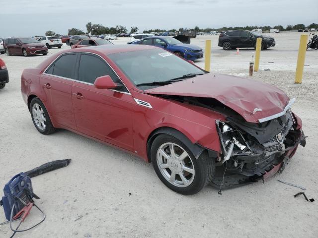 1G6DF577890140152 - 2009 CADILLAC CTS RED photo 4