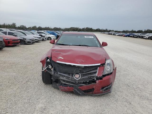 1G6DF577890140152 - 2009 CADILLAC CTS RED photo 5