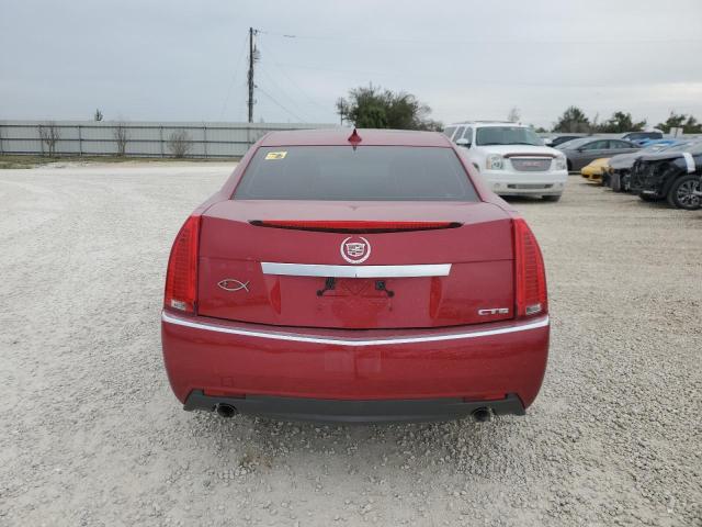 1G6DF577890140152 - 2009 CADILLAC CTS RED photo 6