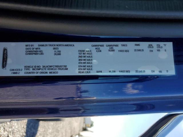 3ALACWFC7RDUS7782 - 2024 FREIGHTLINER M2 106 MEDIUM DUTY BLUE photo 10