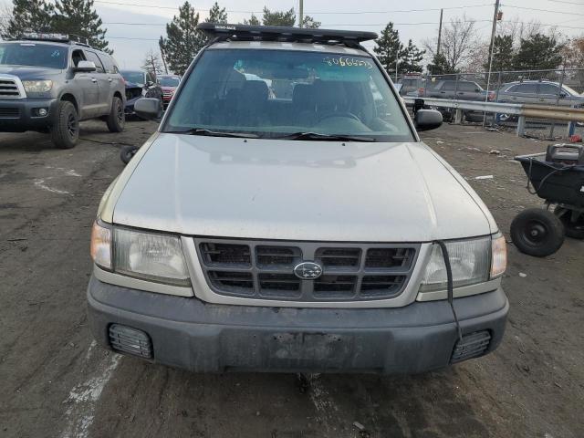 JF1SF6354XH715558 - 1999 SUBARU FORESTER L SILVER photo 5