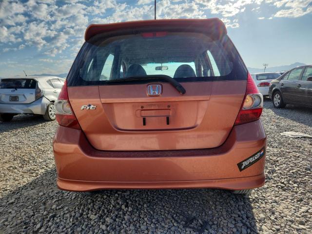 JHMGD38667S047141 - 2007 HONDA FIT S برتقالي صورة 6