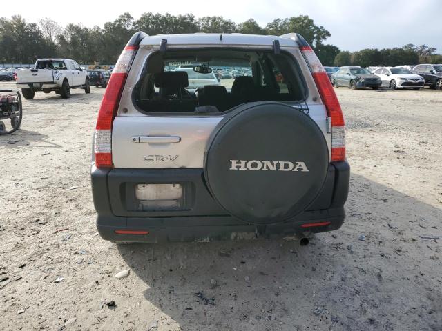 SHSRD68516U402966 - 2006 HONDA CR-V LX SILVER photo 6