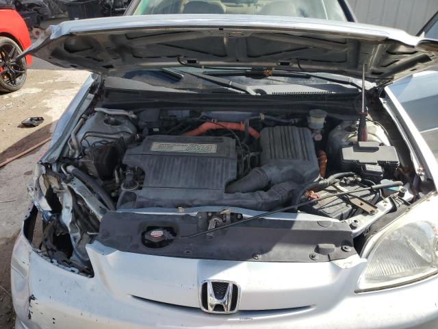 JHMES966X3S021882 - 2003 HONDA CIVIC HYBRID SILVER photo 11