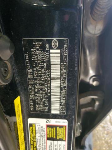 4T1B11HK6JU672930 - 2018 TOYOTA CAMRY L 黑色 照片 12
