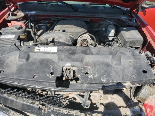 1GCEC14C47E524207 - 2007 CHEVROLET SILVERADO C1500 RED photo 11