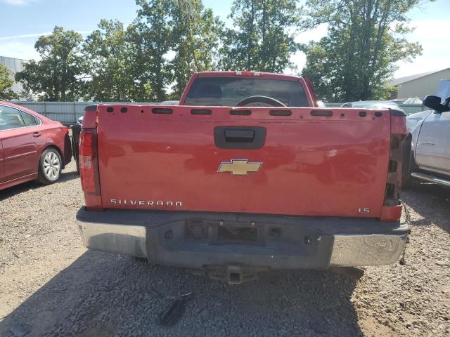 1GCEC14C47E524207 - 2007 CHEVROLET SILVERADO C1500 RED photo 6