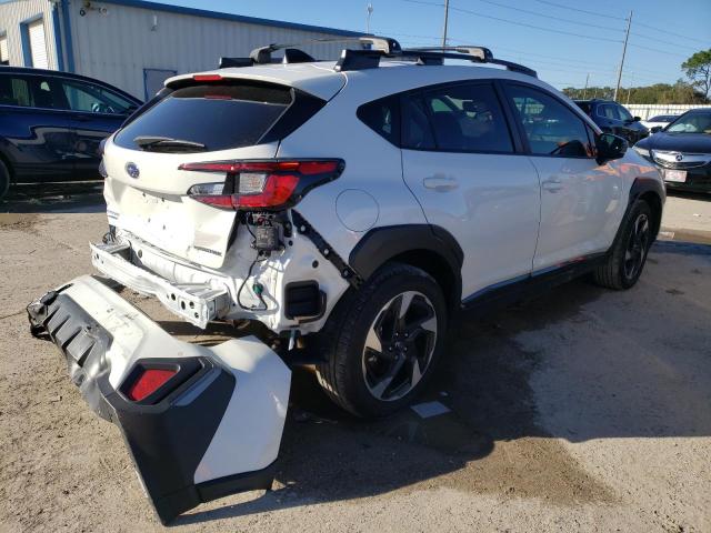 4S4GUHN61R3706383 - 2024 SUBARU CROSSTREK LIMITED WHITE photo 3