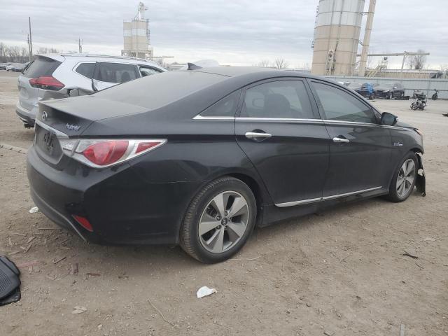 KMHEC4A46CA026201 - 2012 HYUNDAI SONATA HYBRID BLACK photo 3