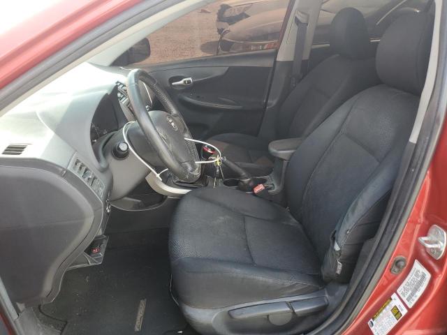 1NXBU40E99Z089293 - 2009 TOYOTA COROLLA BASE Қызыл фото 7