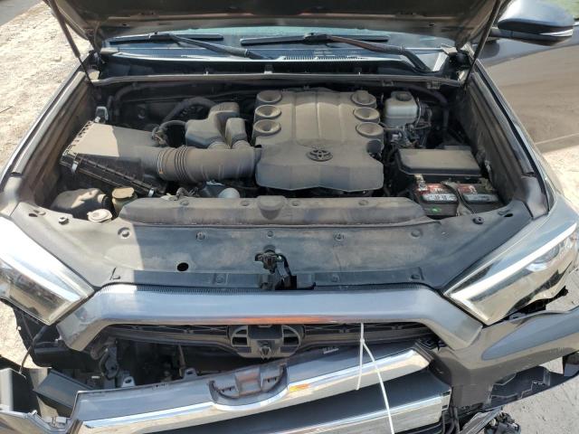 JTEBU5JR0J5492522 - 2018 TOYOTA 4RUNNER SR5/SR5 PREMIUM Серый фото 12