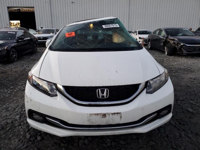 19XFB2F97FE222203 - 2015 HONDA CIVIC EXL Սպիտակ լուսանկար 5