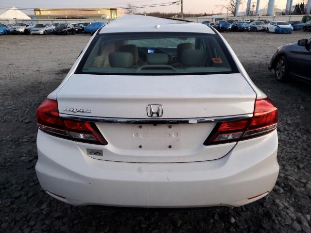 19XFB2F97FE222203 - 2015 HONDA CIVIC EXL Սպիտակ լուսանկար 6