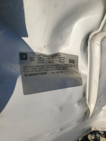 1G1JA6SH3F4184268 - 2015 CHEVROLET SONIC LS 白色 照片 13