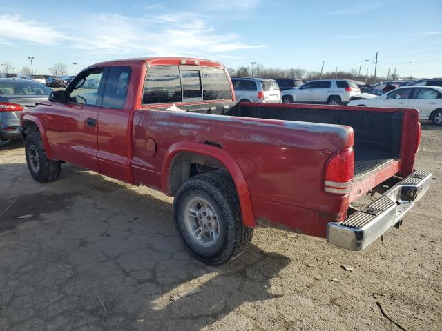 1B7GG22N8YS787942 - 2000 DODGE DAKOTA RED photo 2