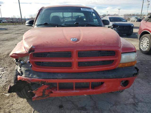 1B7GG22N8YS787942 - 2000 DODGE DAKOTA RED photo 5