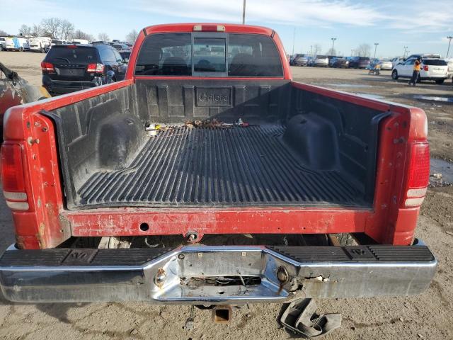 1B7GG22N8YS787942 - 2000 DODGE DAKOTA RED photo 6