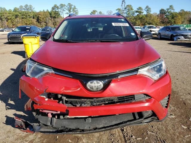 JTMZFREV4HJ135437 - 2017 TOYOTA RAV4 LE RED photo 5