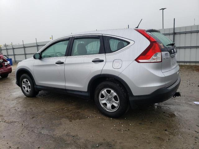 3CZRM3H36DG711970 - 2013 HONDA CR-V LX SILVER photo 2