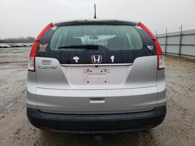 3CZRM3H36DG711970 - 2013 HONDA CR-V LX SILVER photo 6