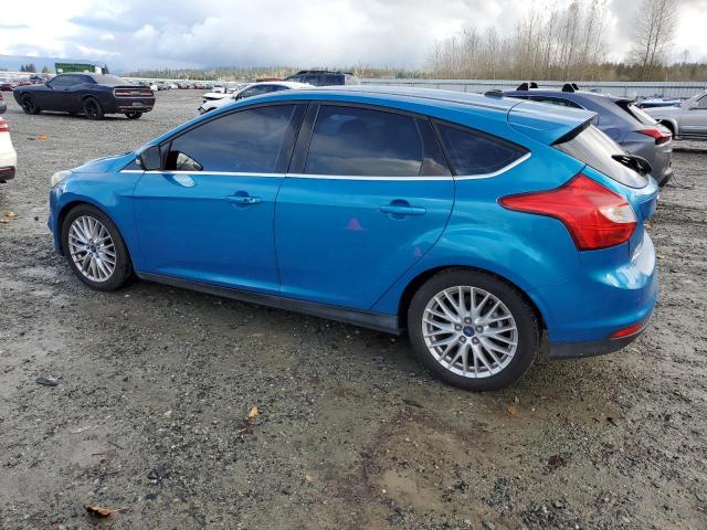 1FADP3N29EL166070 - 2014 FORD FOCUS TITANIUM BLUE photo 2