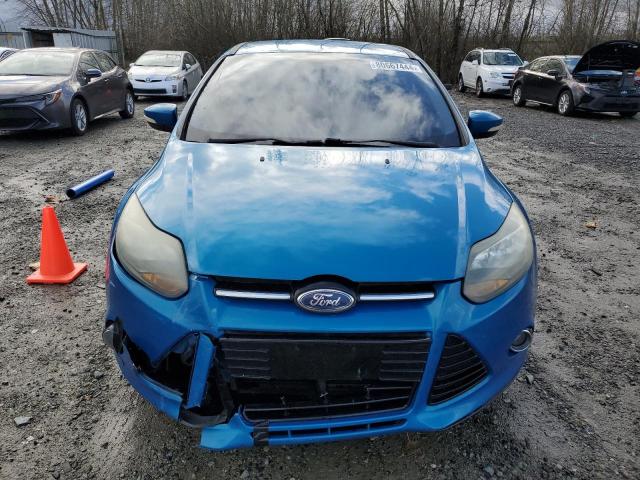 1FADP3N29EL166070 - 2014 FORD FOCUS TITANIUM BLUE photo 5