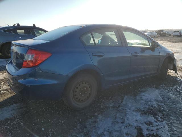 2HGFB2F42CH029379 - 2012 HONDA CIVIC LX BLUE photo 3