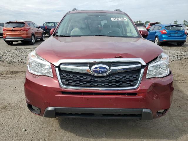 JF2SJADCXGH489178 - 2016 SUBARU FORESTER 2.5I PREMIUM 红色 照片 5