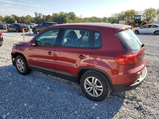 WVGAV3AXXEW028035 - 2014 VOLKSWAGEN TIGUAN S BURGUNDY photo 2