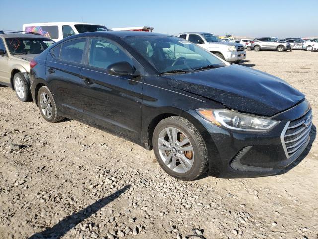 KMHD84LF4HU183002 - 2017 HYUNDAI ELANTRA SE BLACK photo 4