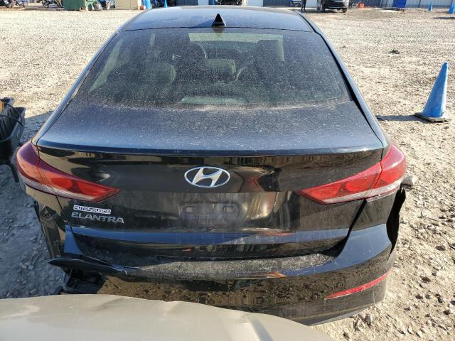 KMHD84LF4HU183002 - 2017 HYUNDAI ELANTRA SE BLACK photo 6