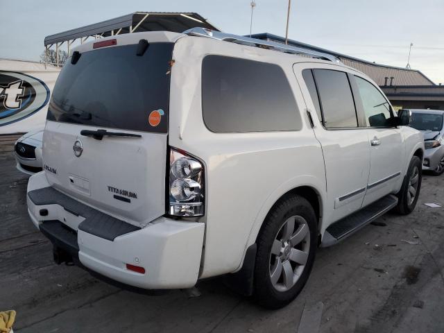 5N1BA0ND7AN621771 - 2010 NISSAN ARMADA SE WHITE photo 3