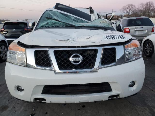 5N1BA0ND7AN621771 - 2010 NISSAN ARMADA SE WHITE photo 5