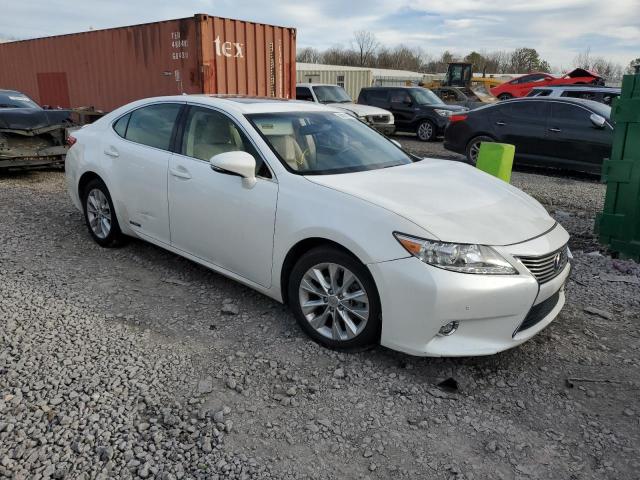 JTHBW1GGXE2069854 - 2014 LEXUS ES 300H WHITE photo 4