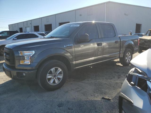 1FTEW1C86GKD70783 - 2016 FORD F150 SUPERCREW GRAY photo 1