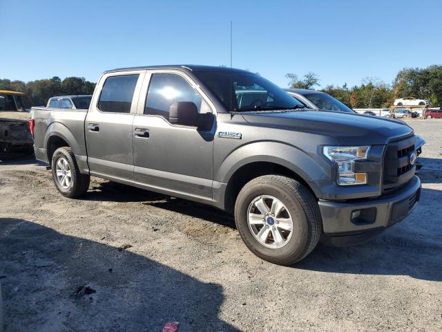 1FTEW1C86GKD70783 - 2016 FORD F150 SUPERCREW GRAY photo 4