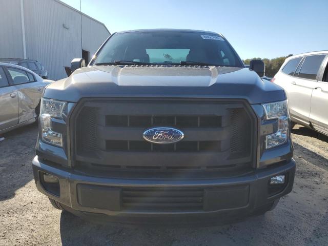 1FTEW1C86GKD70783 - 2016 FORD F150 SUPERCREW GRAY photo 5
