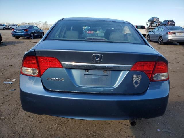 2HGFA16949H520408 - 2009 HONDA CIVIC EXL ლურჯი ფოტო 6