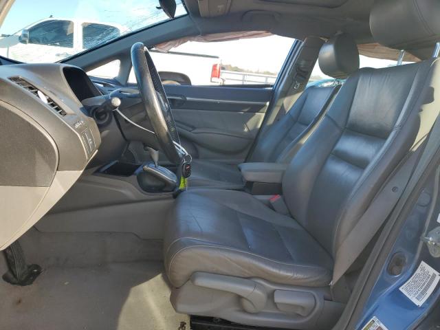 2HGFA16949H520408 - 2009 HONDA CIVIC EXL ლურჯი ფოტო 7