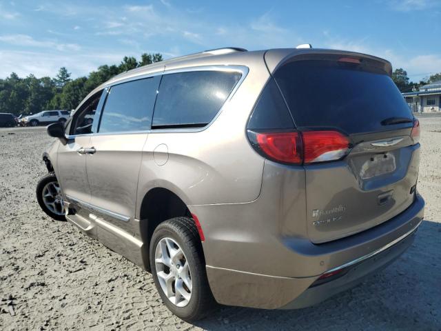 2C4RC1BG4HR667797 - 2017 CHRYSLER PACIFICA TOURING L TAN photo 2